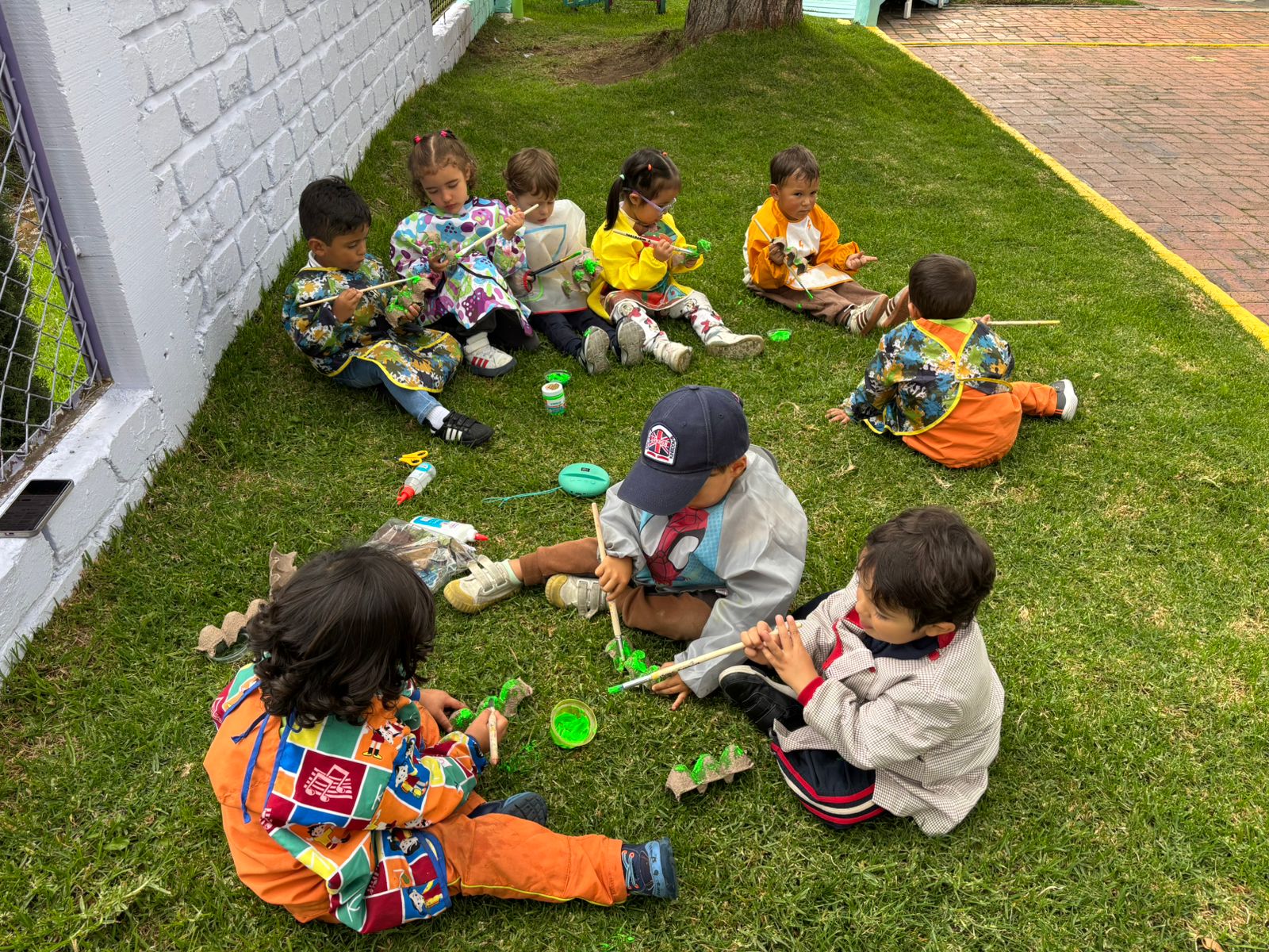 ¡Queremos que sigan siendo niños, aprendan y sean grandes seres humanos!